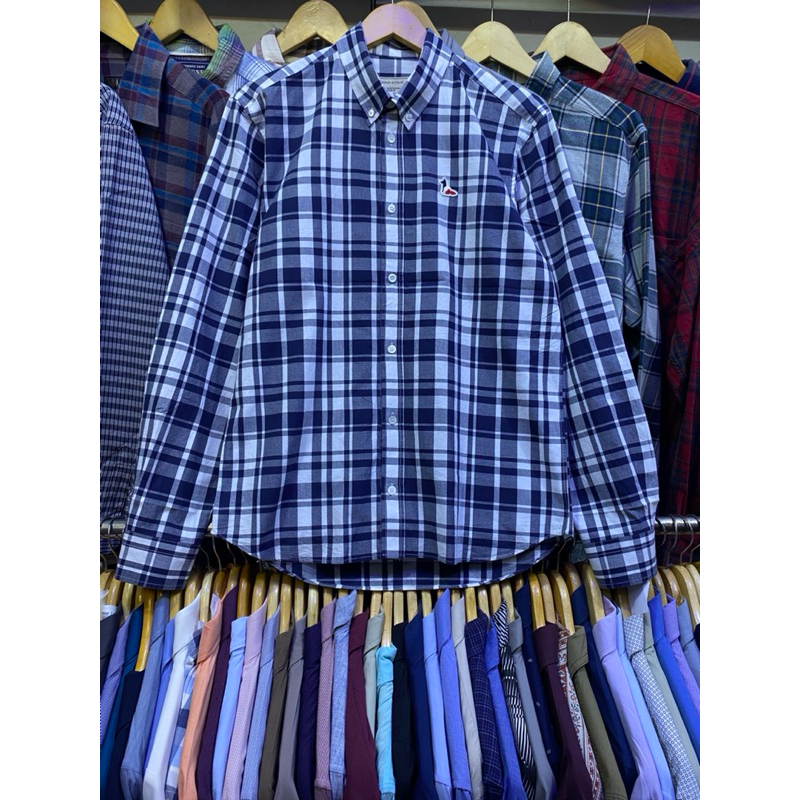 kemeja maison kitsune/kemeja second/kemeja brand