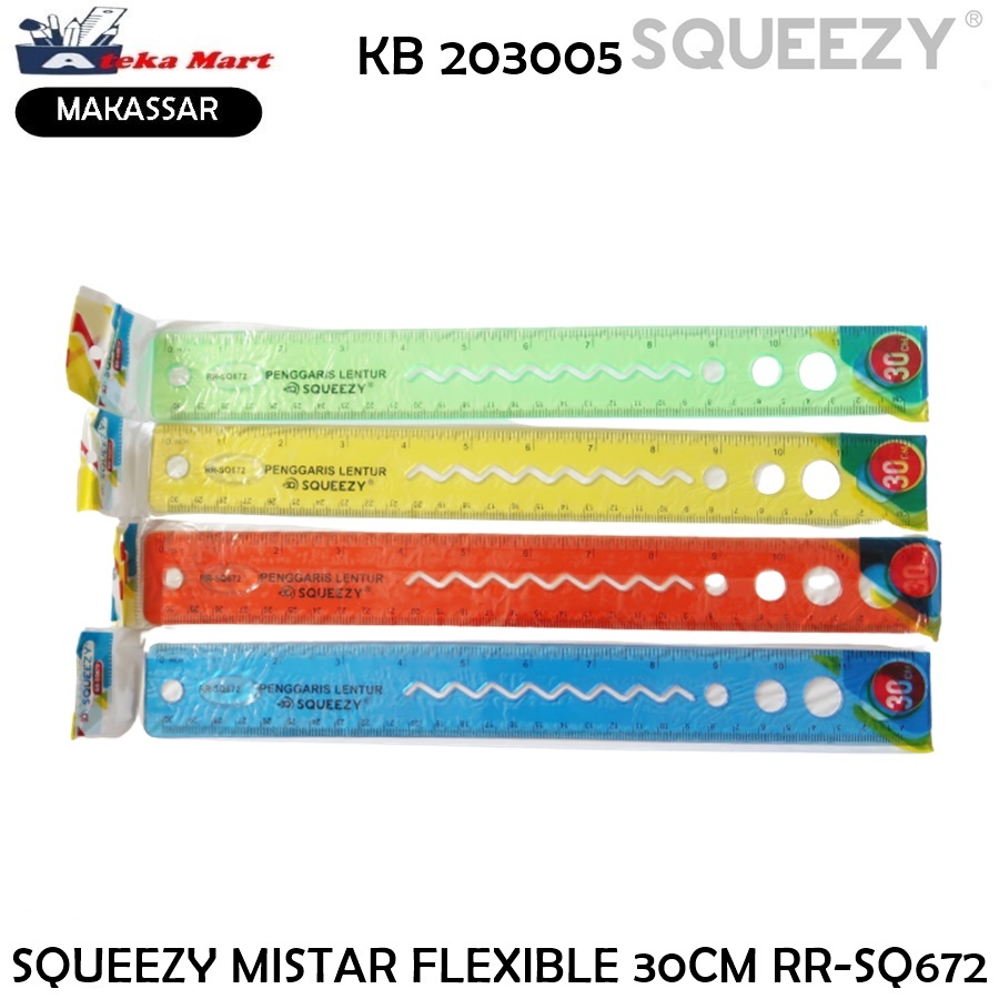 

[PCS] MISTAR 30CM PENGGARIS LENTUR