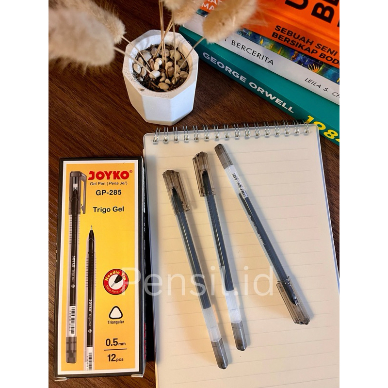 

Pulpen JOYKO Trigo gell GP 285 || tinta hitam || ecer