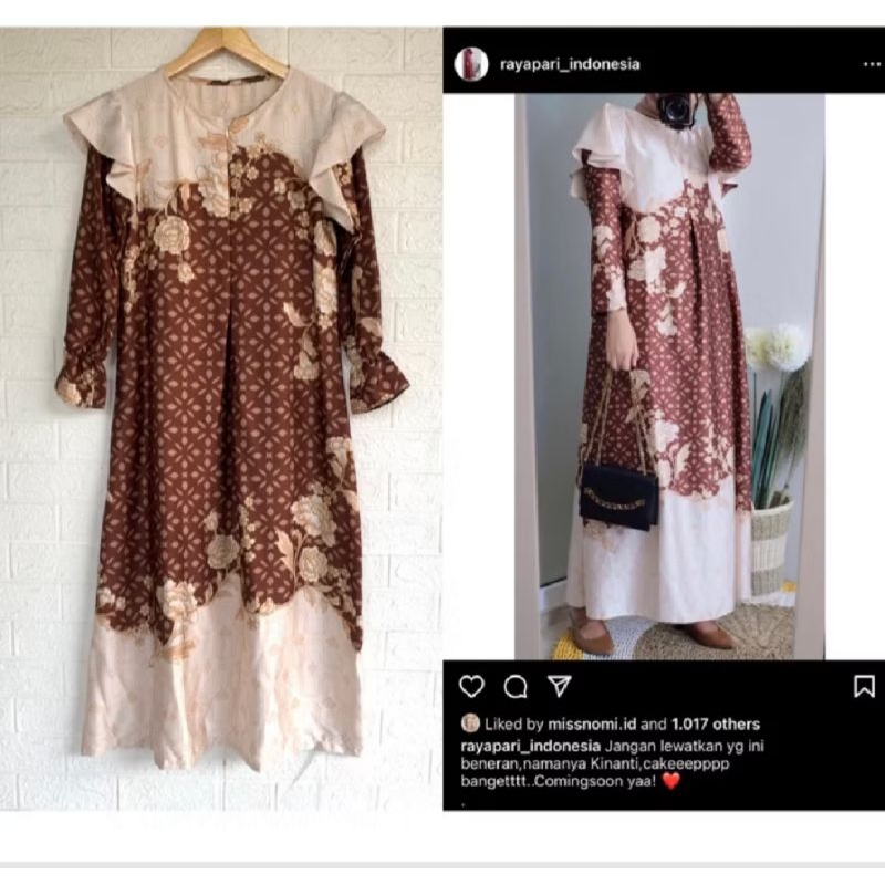 Preloved Kinanti Dress Rayapari