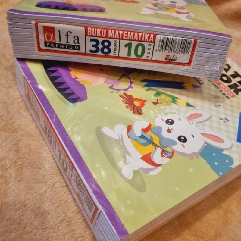 

PAK//BUKU TULIS MATEMATIKA ALFA PREMIUM 38LEMBAR-10BUKU/BUKU TULIS KOTAK KECIL 5MM/NEW ORIGINAL