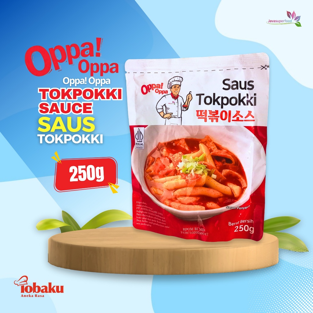 

Oppa! Oppa Tokpokki Sauce - Saus Tokpokki 250g