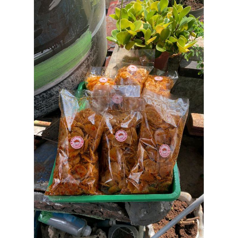 

moring renyah pedas gurih extra daun jeruk 250 g