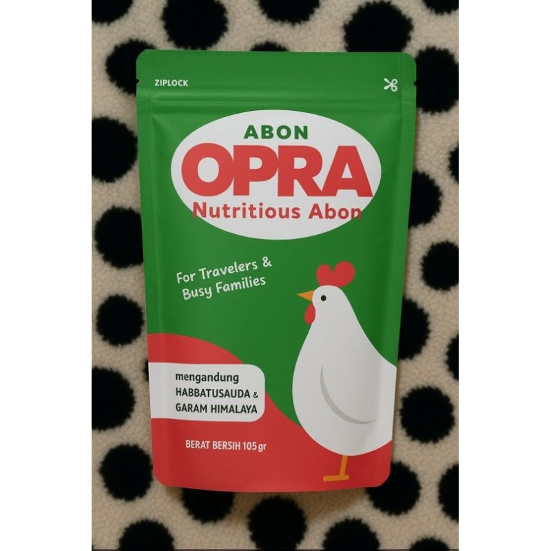 

Abon Ayam Opra 105g – Lauk Praktis & Lezat | Plus Himalayan Salt & Habbatussauda