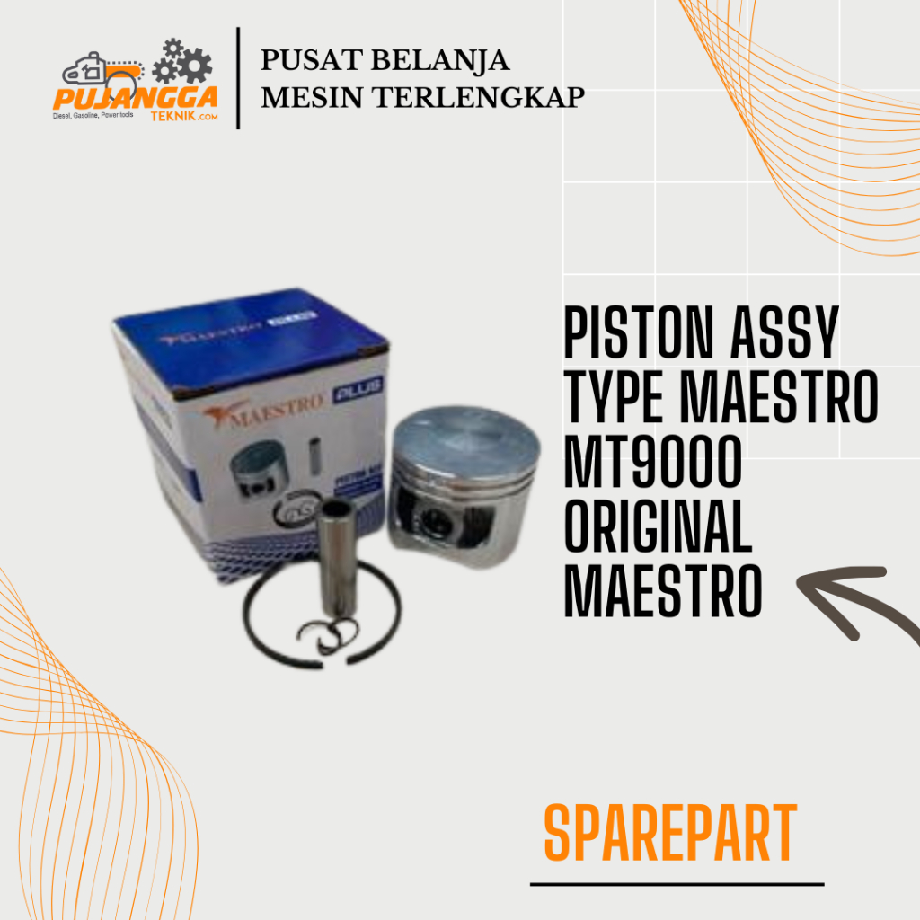 Maestro Piston Assy type Maestro MT9000 Original Maestro