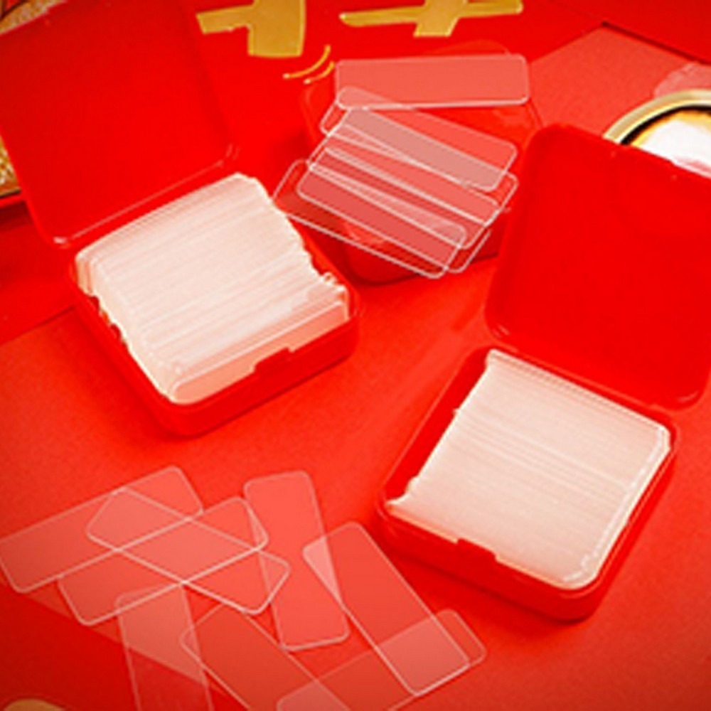 

Double Tape Nano Box Mini Isi 60pcs Lakban 2 Sisi Serbaguna / Sticker Double Tape Perekat Transparan Tanpa Bekas Portable / Isolasi