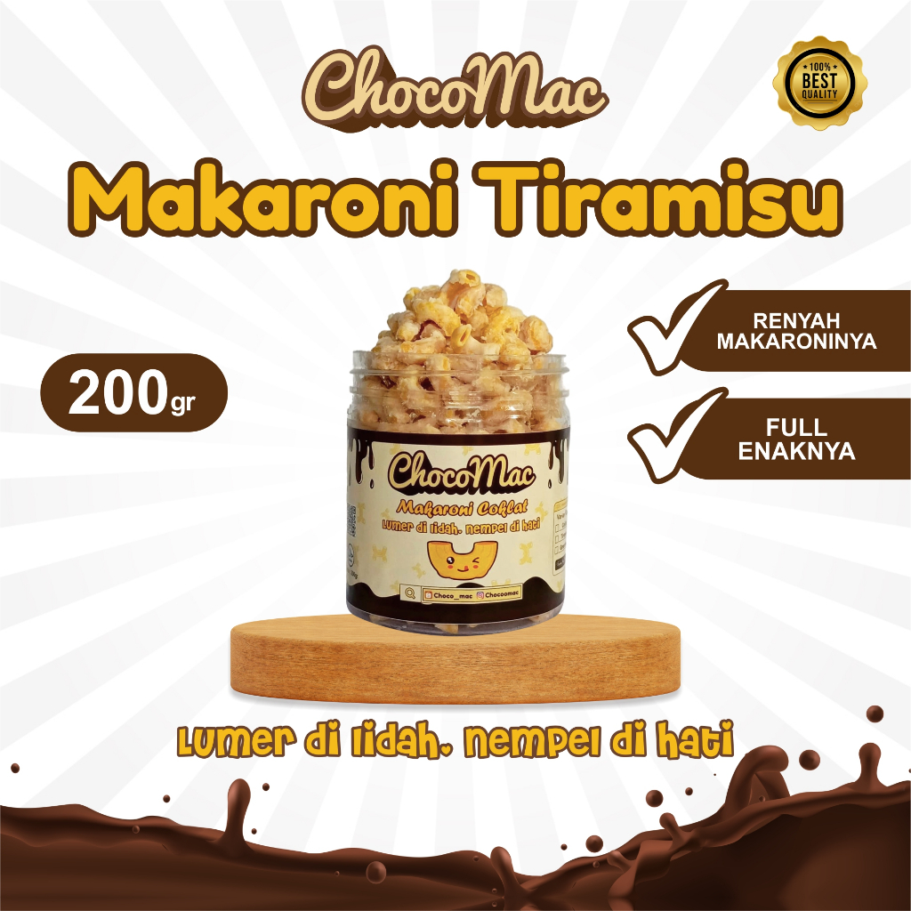 

MAKARONI TIRAMISU ChocoMac 200gr