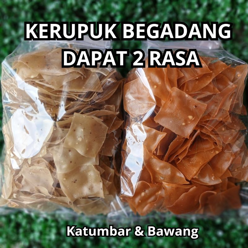 

MIX kerupuk begadang 2 rasa bawang dan ketumbar
