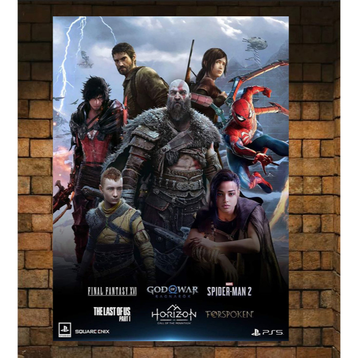 Poster Rental PlayStation PS GAME