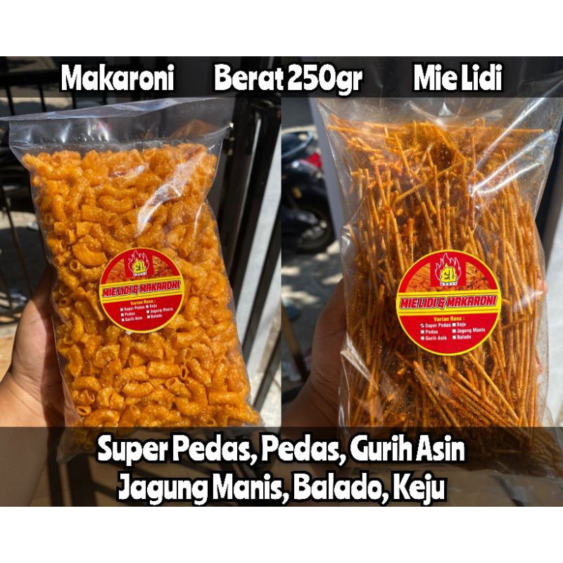 

MAKARONI VS MIE LIDI JADUL BERAT 250GRAM/BUNGKUSNYA
