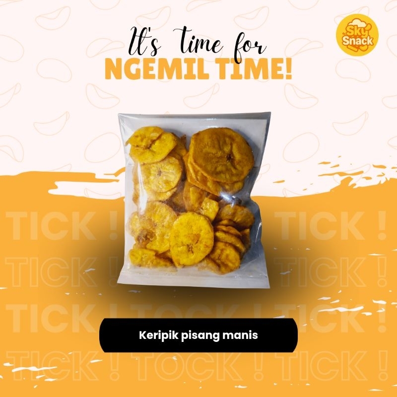 

Keripik Pisang Manis | Keripik Pisang Caramel/Karamel