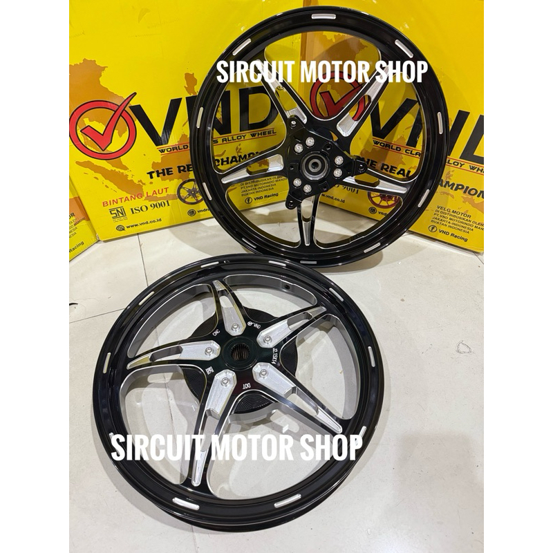 VELG VND BINTANG LAUT AEROX NEW & AEROX OLD / VND BINTANG LAUT AEROX 185x14 & 215x14