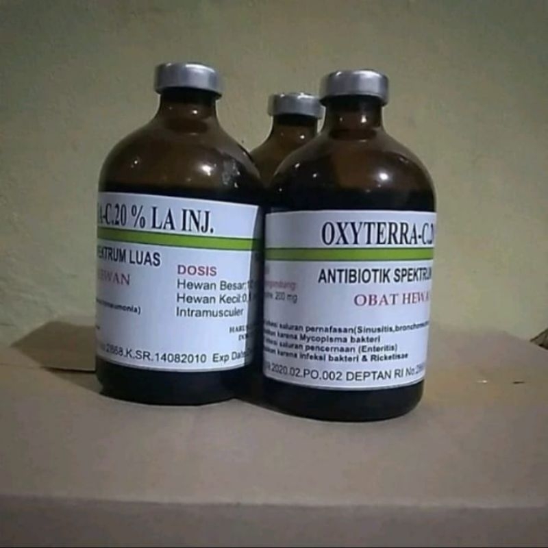 Oxytetraciline 20% LA Antibiotik untuk PMK