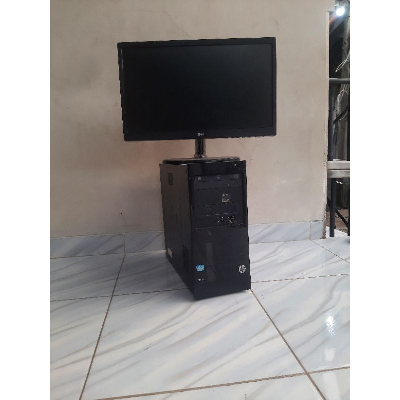 CPU Komputer BUILD UP HP Feat Rakitan Intel Core i5 Ram 8Gb HDD 500Gb