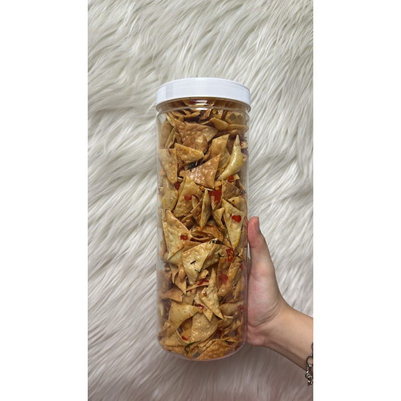 

Kripik Pangsit Daun Jeruk Homemade By Dapur Kley