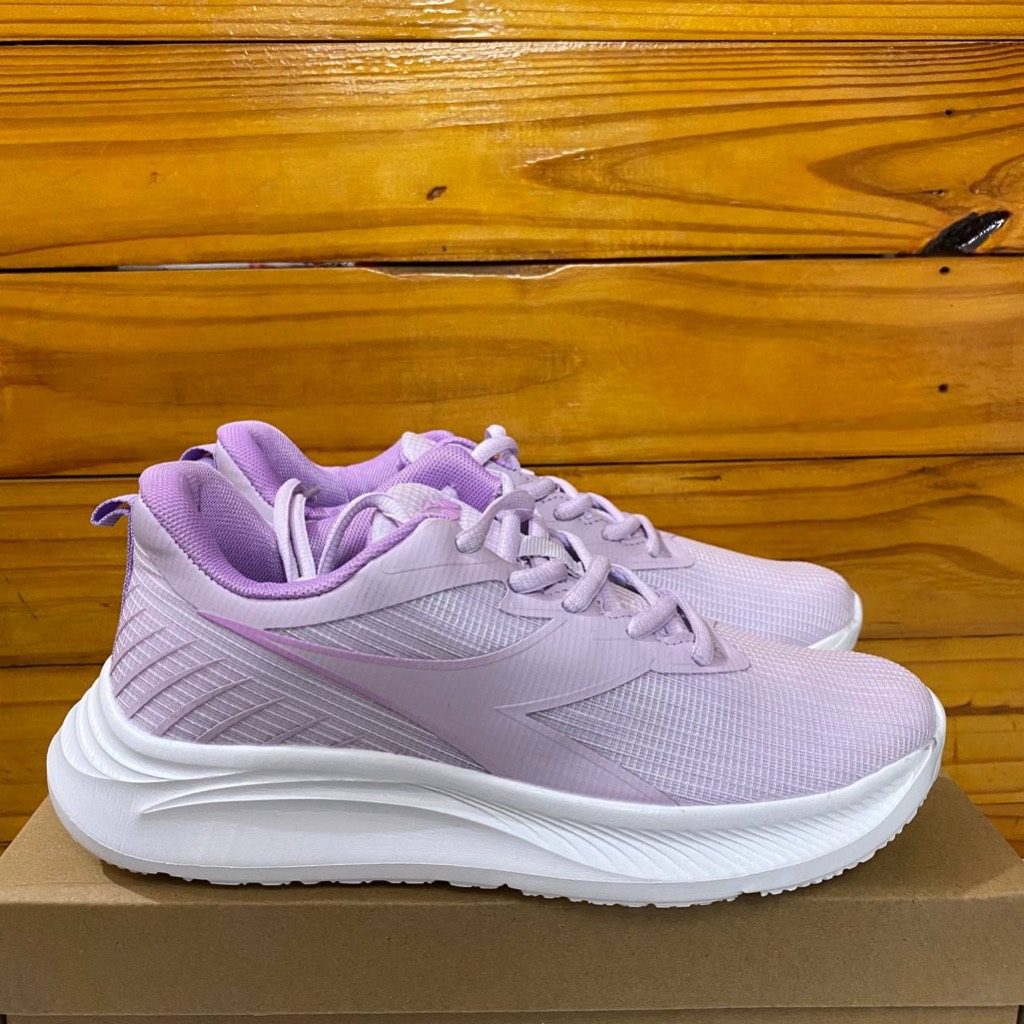 SEPATU DIADORA WANITA DIADORA MICHAEL PURPLE SNEAKER SPORTY RUNNING COD ORIGINAL