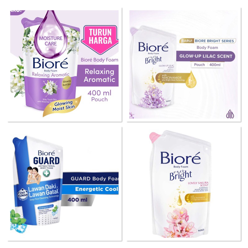 Sabun cair Biore 400ml