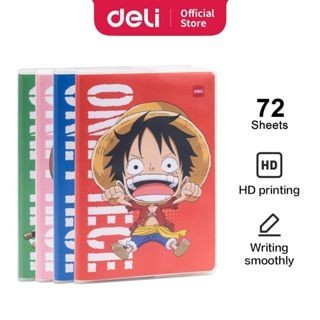 

Deli One Piece School Notebook Buku tulis catatan jahit 72 lembar 70 gsm 96lbr 80gsm