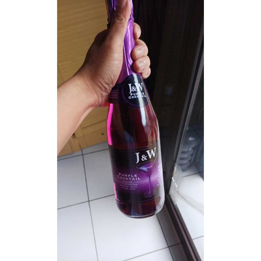 

MGmart Sale | J&W Sparkling Purple Cocktail 750 ML | EXP Juli 2025