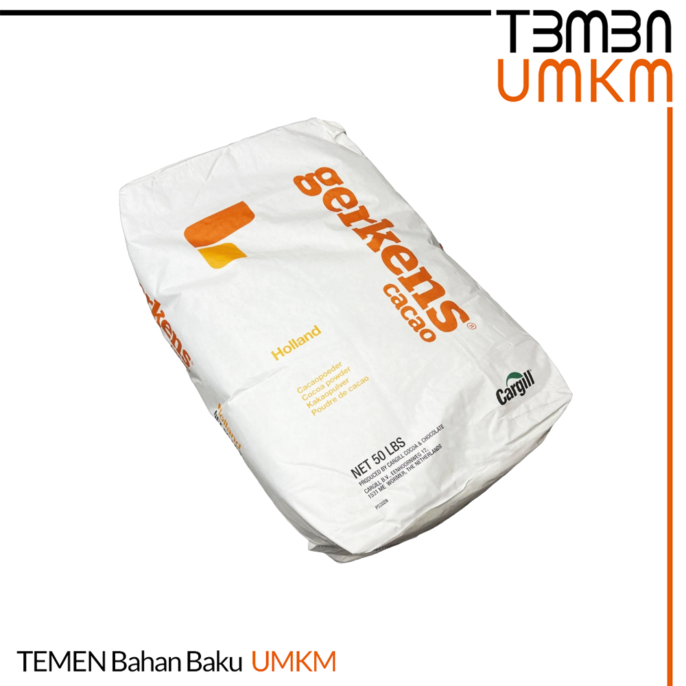 

Cargill Gerkens Cocoa Powder GR80 10-12% Fat 25kg - Cokelat Bubuk / bubuk Kakao Berkualitas
