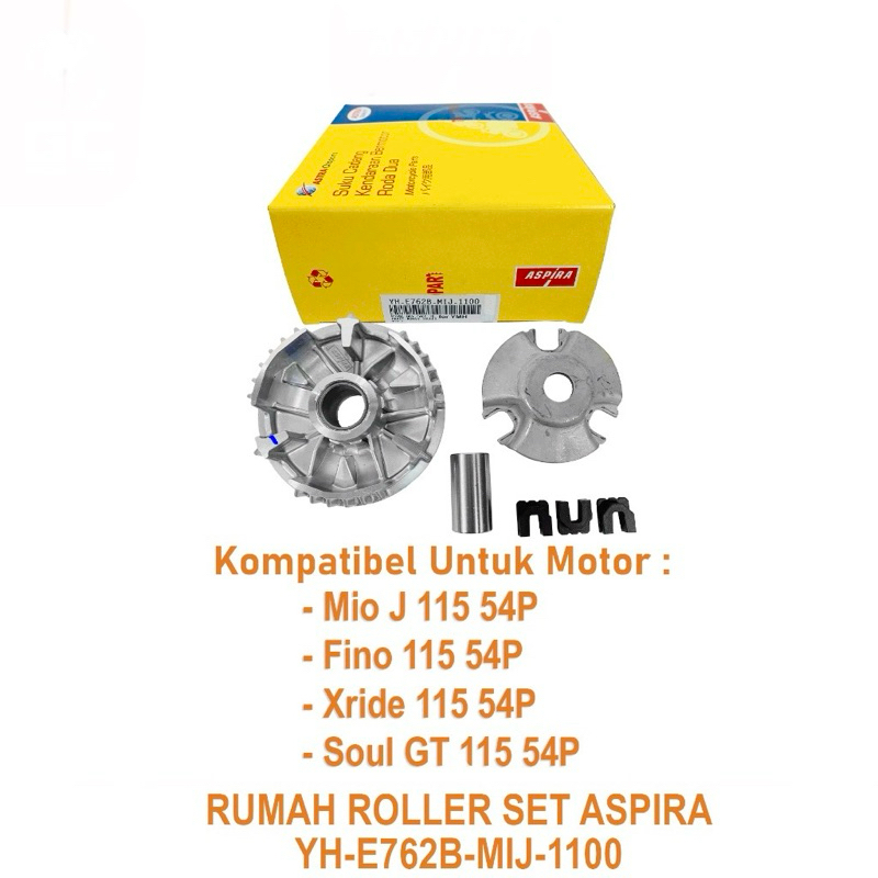 RUMAH ROLLER SET MIO J 54P ASPIRA
