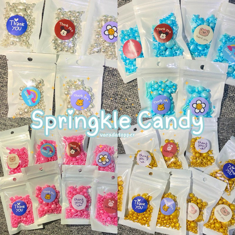 

Sprinkle Candy Pearl 10gr/ Hiasan Tart Sprinkle Candy