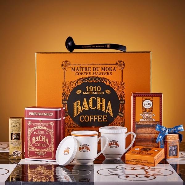 

Bacha Coffee Heritage Gift Set Box Assorted Coffee Fine Premium Coffee Gift Box