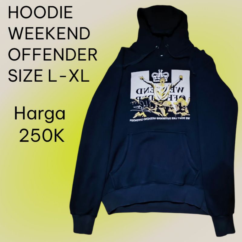 Hoodie weekend Offender Original