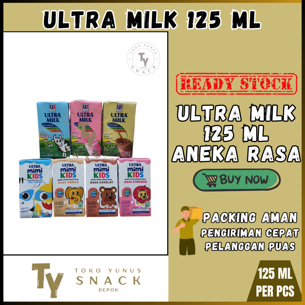 

SUSU UHT ULTRAMILK 125 ML ALL VARIANT