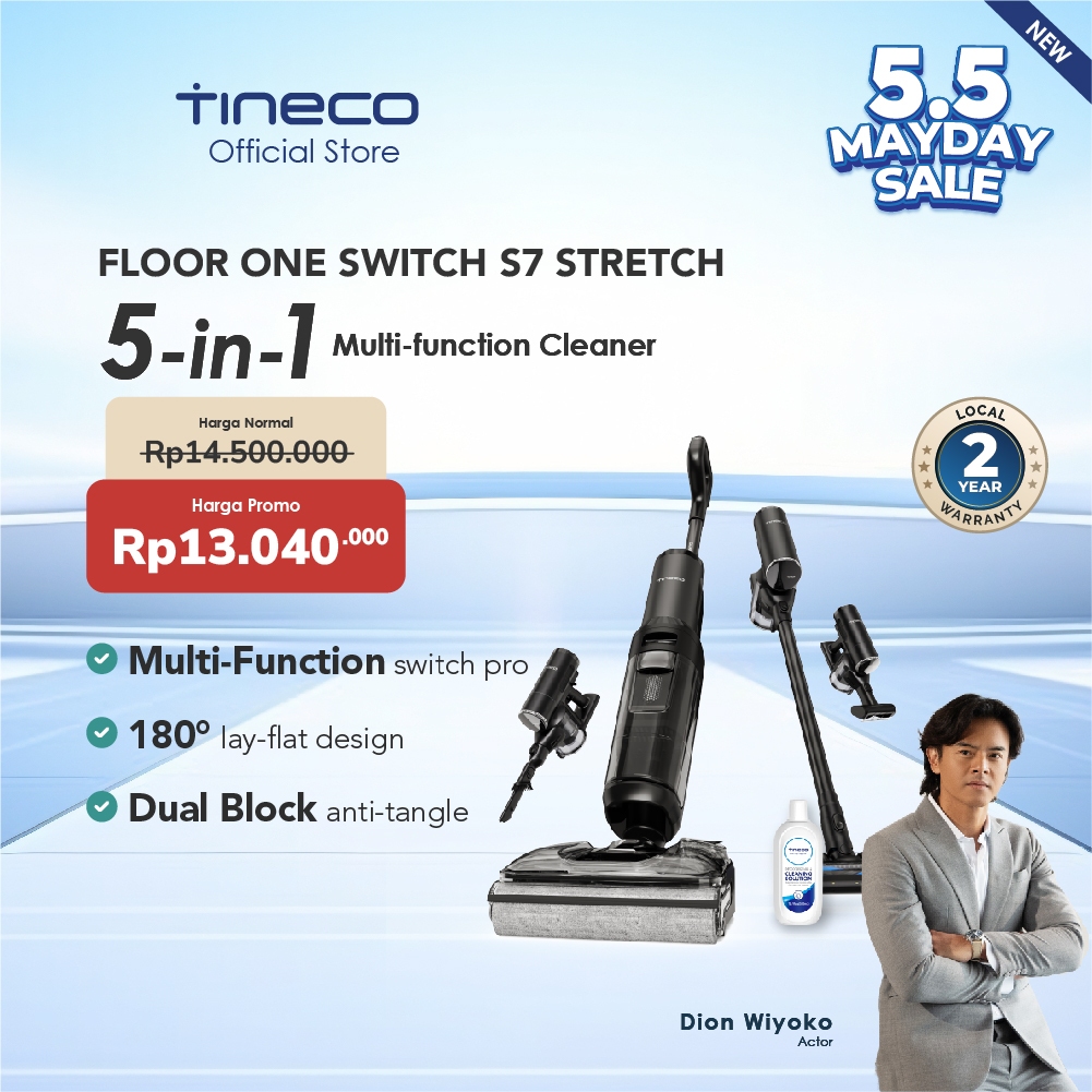 Tineco Floor ONE Switch S7 Vacuum Cleaner - Tineco