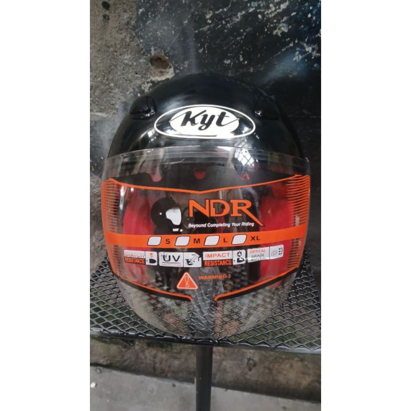 Helm Bekas/Second Original Kyt Dj Maru hitam glosy