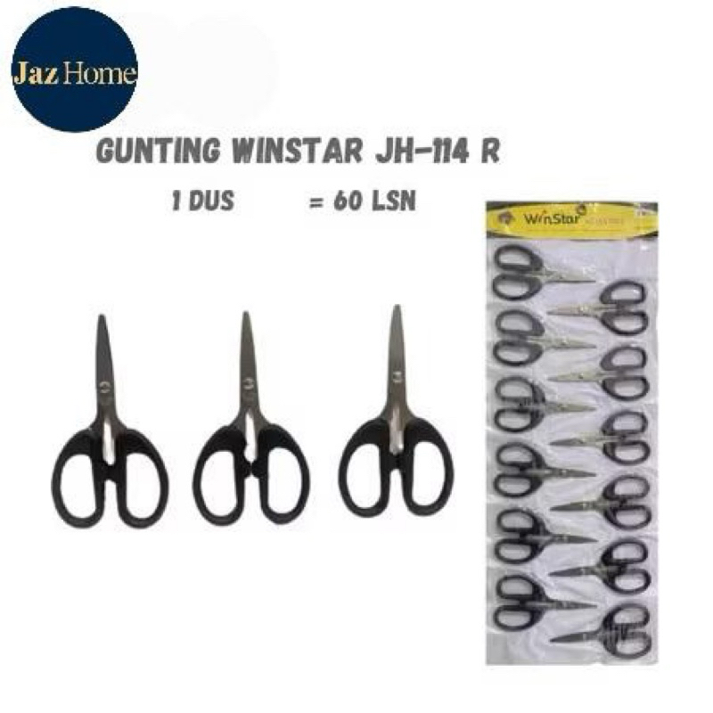 

JAZ GUNTING WINSTAR 4INCH KECIL KEMASAN PAPAN / ATK KANTOR / ATK SEKOLAH