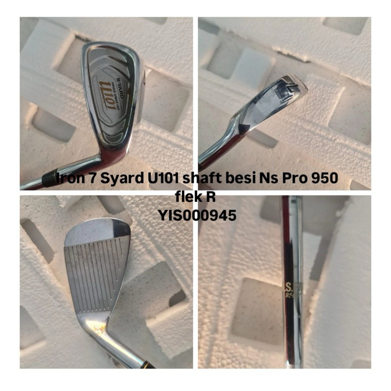 Stik golf Iron 7 Syard U101 Flex R / Maruman Conductor Flex Sbshaft besi Ns Pro 950 / Maruman Conduc