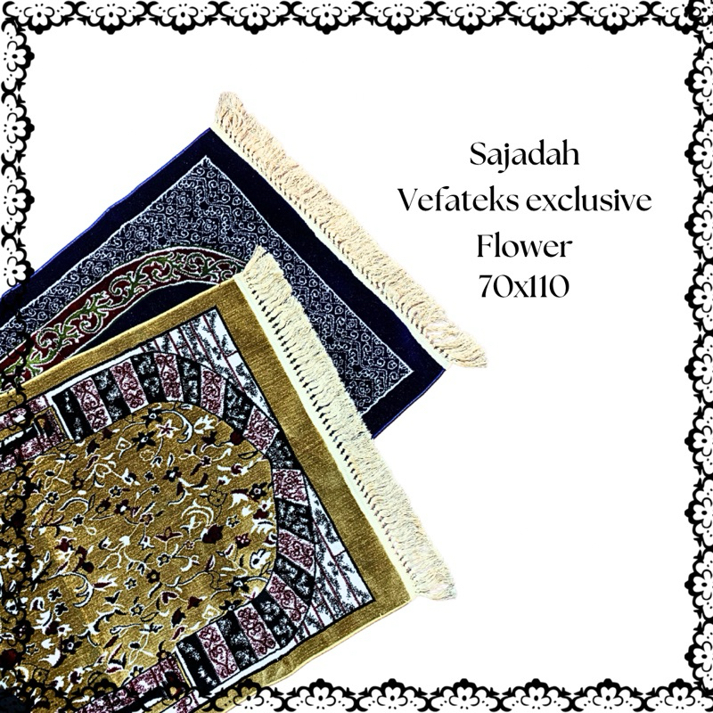 Sajadah vefateks Karpet/Sajadah Exlusive/Sajadah Karpet Premium/Sajadah Tebal/Sajadah Nyaman