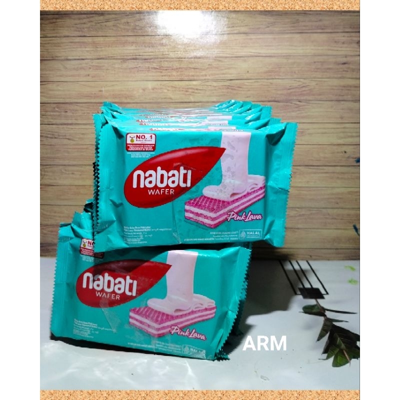 

Wafer Nabati Pink Lava 10x37gr (Promo Hemat)