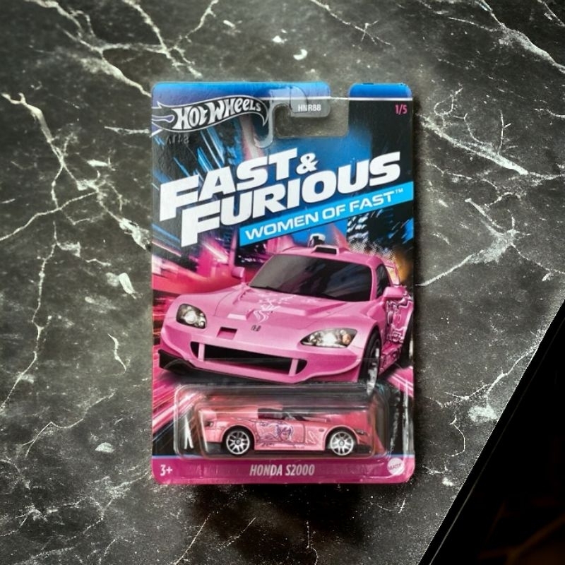 Hotwheels Fast & Furious S2000 suki pink