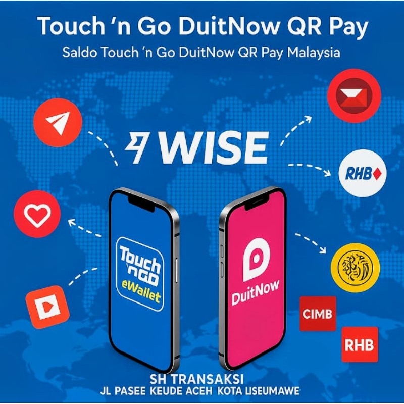 Touch n Go Malaysia DuitNow QR Pay Malaysia Langsung Masuk