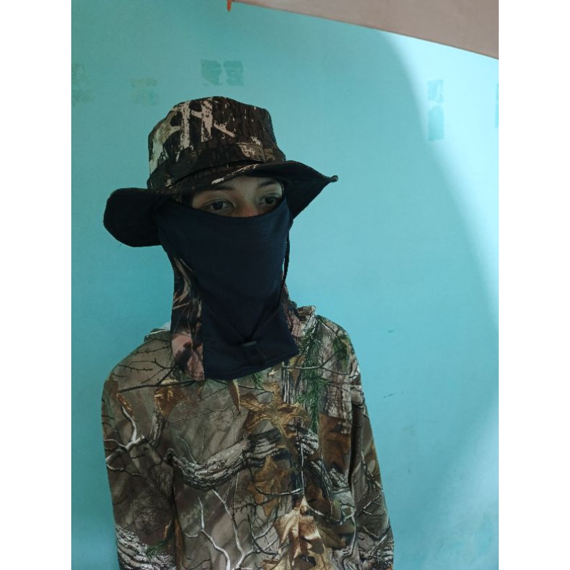 rimba buff ninja topi rimba + buff ninja