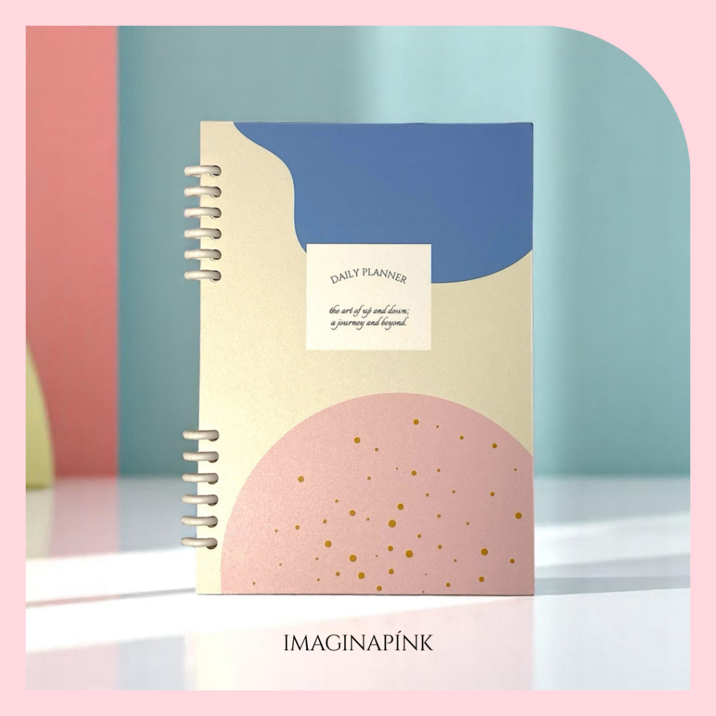 

Agenda Book Daily Tracker - Journal Kegiatan Harian untuk 3 Bulan - Daily Planner Aesthetic Pastel - Journal Agenda (DAILY-5)