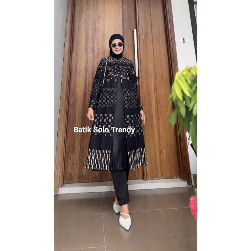 Batik Solo Trendy - Aneka Batik Tunik Untuk Tampil Elegan Dan Anggun Berbahan Katun Premium