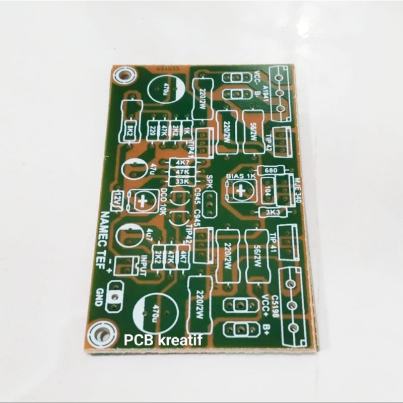 PCB Driver Power Amplifier NAMEC TEF Bias Servo