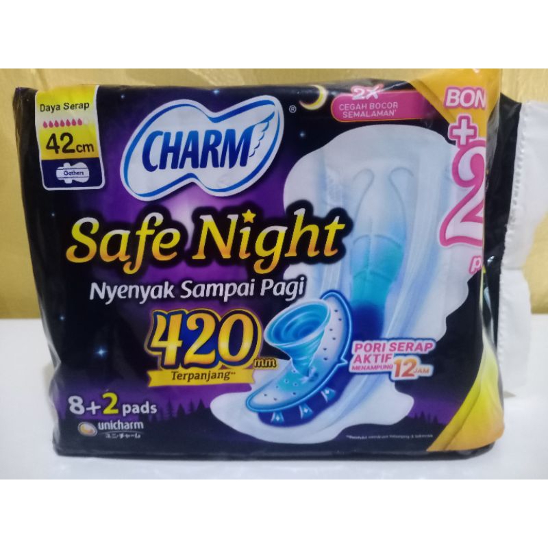 CHARM SAVE NIGHT WINGS 42CM
