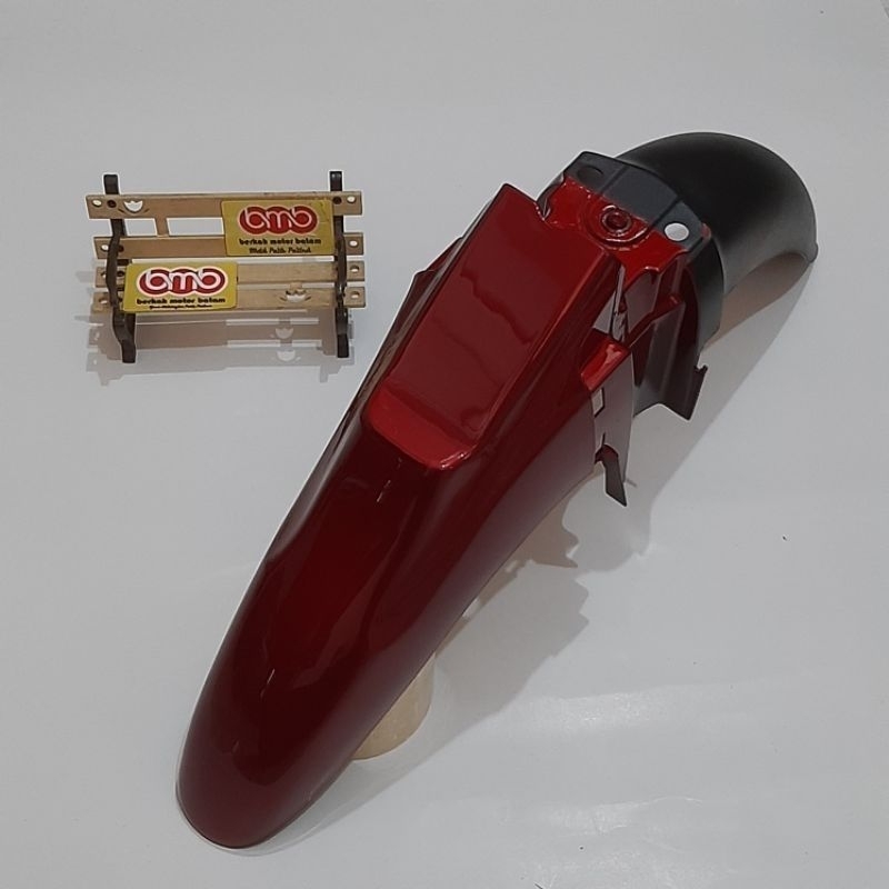 Yamaha 125Z 125 Z 125ZR spakbor depan merah maroon