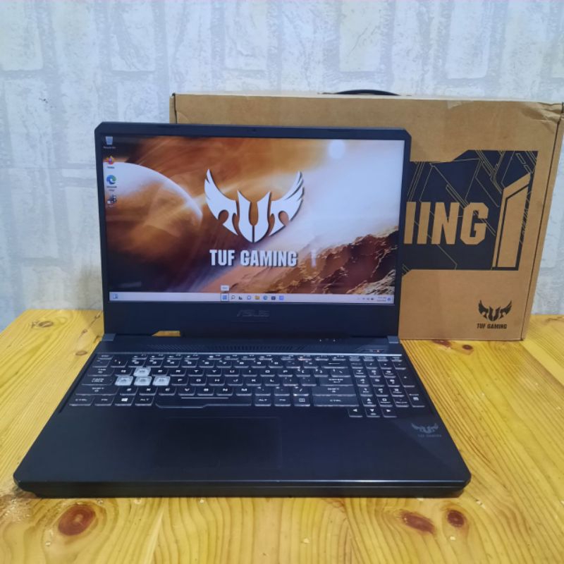 Laptop Asus TUF Gaming FX505DT, Amd Ryzen 7 - 3750H Ram 8Gb/Ram 16Gb Doble penyimpanan SSD 256Gb+HDD