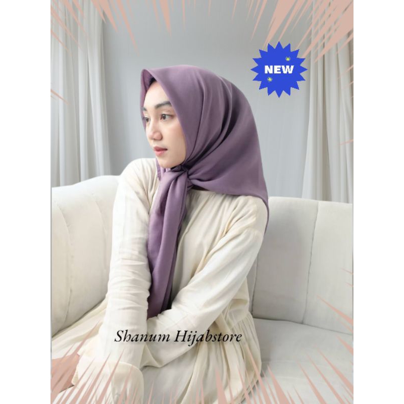 Shanum Hijab || kerudung hijab segiempat Paris jadul premium murah