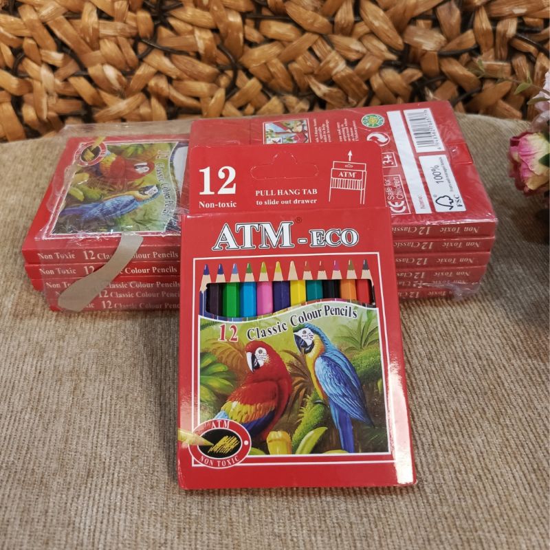 

PENSIL WARNA MURAH - ATM ECO