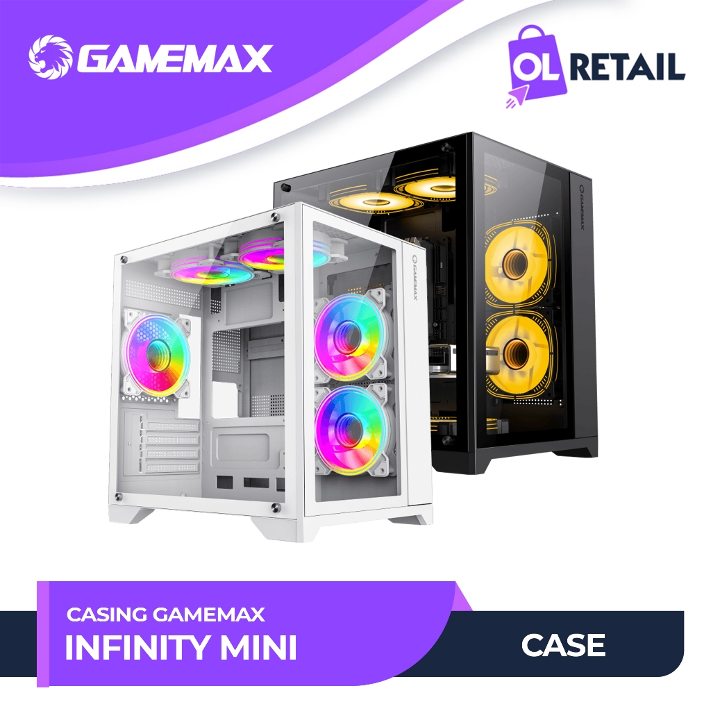 Gamemax Infinity Mini Casing ITX PC Case