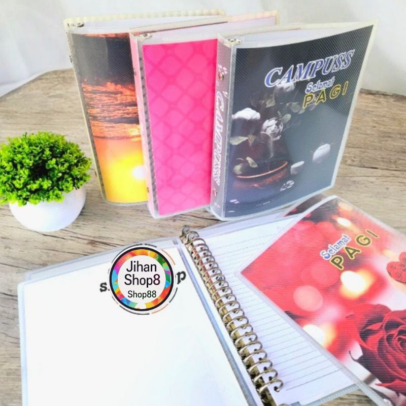 

Binder ukuran A5 ring 20 buku binder A5 campus