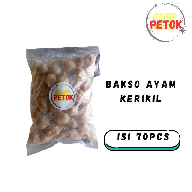 

Bakso Ayam Kerikil Homemade