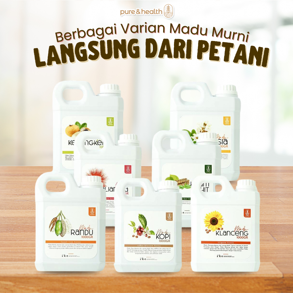 

Madu Asli 1 Kg FRESH Dari Petani - Madu Murni 100% Raw Honey Akasia Kaliandra Randu Klanceng